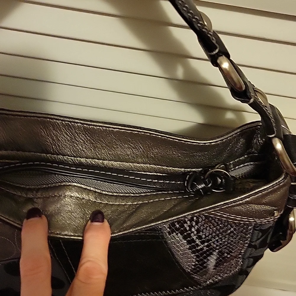 NWT: COACH Tonal Patchwork Zoe - Picture 6 of 16